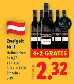 Lidl Zweigelt Nr. 1 Halbtrocken Angebot