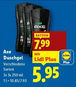 Lidl Axe Duschgel Angebot