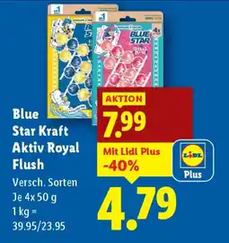 Lidl Blue Star Kraft Aktiv Royal Flush Angebot
