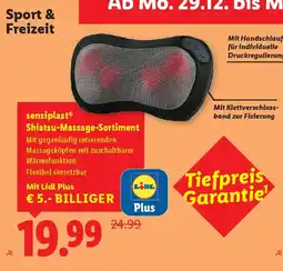 Lidl Sensiplast shiatsu-massage-sortiment Angebot