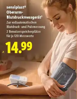 Lidl Sensiplast oberarm blutdruckmessgerät Angebot
