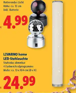 Lidl Livarno home led-stehleuchte Angebot