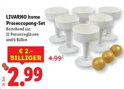 Lidl LIVARNO home Proseccopong-Set Angebot