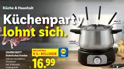 Lidl Silvercrest elektrisches fondue Angebot