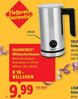 Lidl Silvercrest milchaufschäumer Angebot