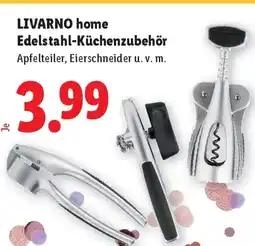 Lidl LIVARNO home Edelstahl-Küchenzubehör Angebot