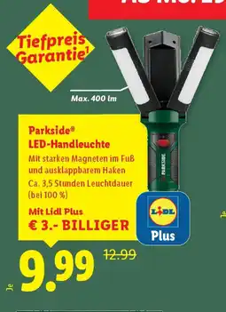 Lidl Parkside LED-Handleuchte Angebot