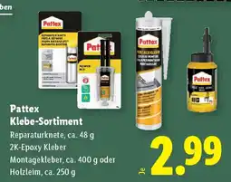 Lidl Pattex Klebe-Sortiment Angebot