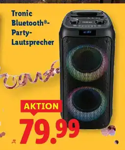 Lidl Tronic Bluetooth Party Lautsprecher Angebot