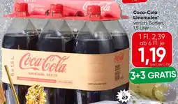 Spar Coca-Cola Limonaden Angebot