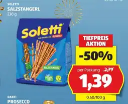 Hofer Soletti salzstangerl Angebot