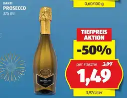Hofer Danti prosecco Angebot