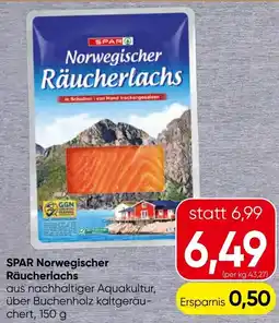 Spar SPAR Norwegischer Räucherlachs Angebot