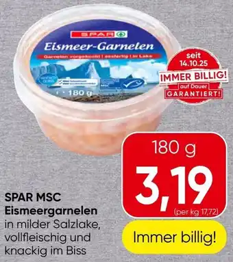 SPAR MSC Eismeergarnelen