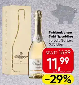 Spar Schlumberger Sekt Sparkling Angebot