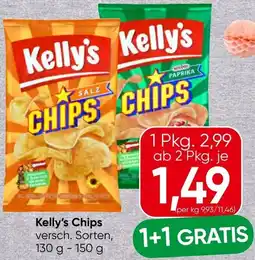 Spar Kelly's Chips Angebot