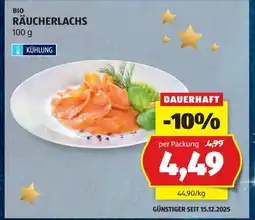 Hofer Bio räucherlachs Angebot