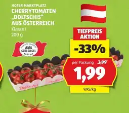 Hofer Hofer marktplatz cherrytomaten doltschis Angebot