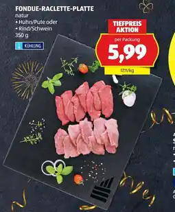 Hofer Fondue-raclette-platte Angebot