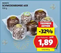 Hofer Niemetz schwedenbombe Angebot