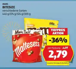 Hofer Mars bitesize Angebot