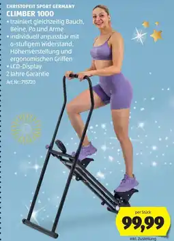Hofer Christopeit sport germany climber 1000 Angebot