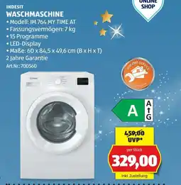Hofer Indesit waschmaschine Angebot