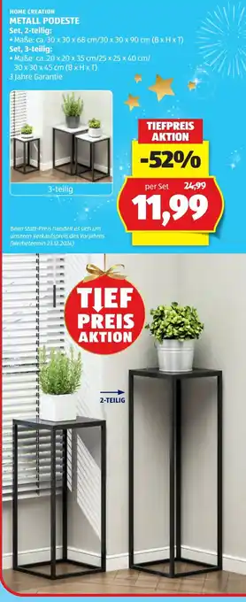 Home creation metall podeste