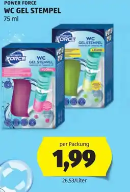Hofer Power force wc gel stempel Angebot