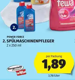 Hofer Power force spülmaschinenpfleger Angebot