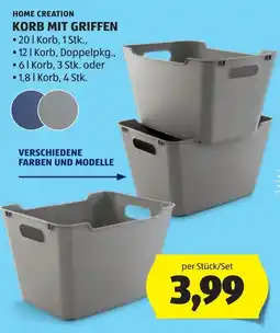 Hofer Home creation korb mit griffen Angebot