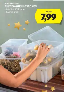 Hofer Home creation aufbewahrungsboxen Angebot