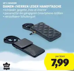 Hofer Damen-/herren leder handytasche Angebot