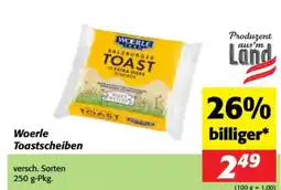 Nah&Frisch Woerle toastscheiben Angebot