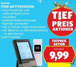 Hofer Bresser funk-wetterstation Angebot