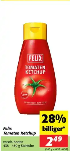 Nah&Frisch Felix Tomaten Ketchup Angebot