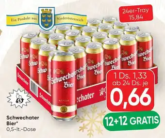 SPAR Gourmet Schwechater Bier Angebot