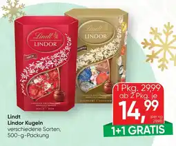 SPAR Gourmet Lindt Lindor Kugeln Angebot