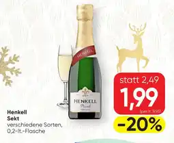 SPAR Gourmet Henkell Sekt Angebot