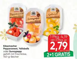 SPAR Gourmet Käsemacher Peppersweet, Yellobells oder Sunnypepp Angebot