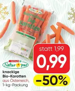 SPAR Gourmet Knackige Bio-Karotten Angebot