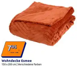 Action Wohndecke Esmee Angebot