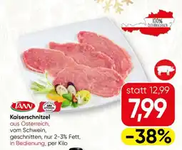 SPAR Gourmet Kaiserschnitzel Angebot