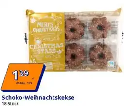 Action Schoko-Weihnachtskekse Angebot