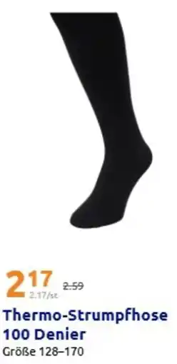 Action Thermo-Strumpfhose 100 Denier Angebot