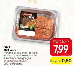 SPAR Gourmet Spar bbq lachs Angebot