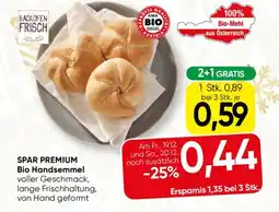 SPAR Gourmet Spar premium bio handsemmel Angebot