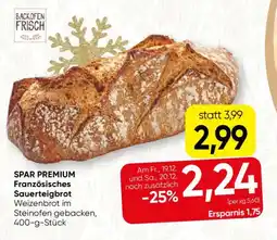 SPAR Gourmet Spar premium französisches sauerteigbrot Angebot