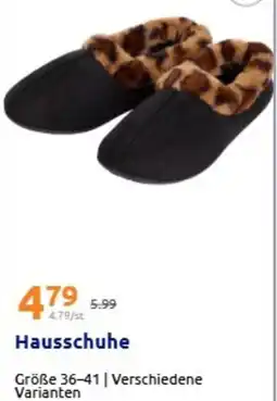 Action Hausschuhe Angebot