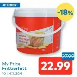 T&G My Price Frittierfett Angebot
